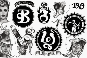 1962 Witherspoon timrå ik logo tattoo idea
