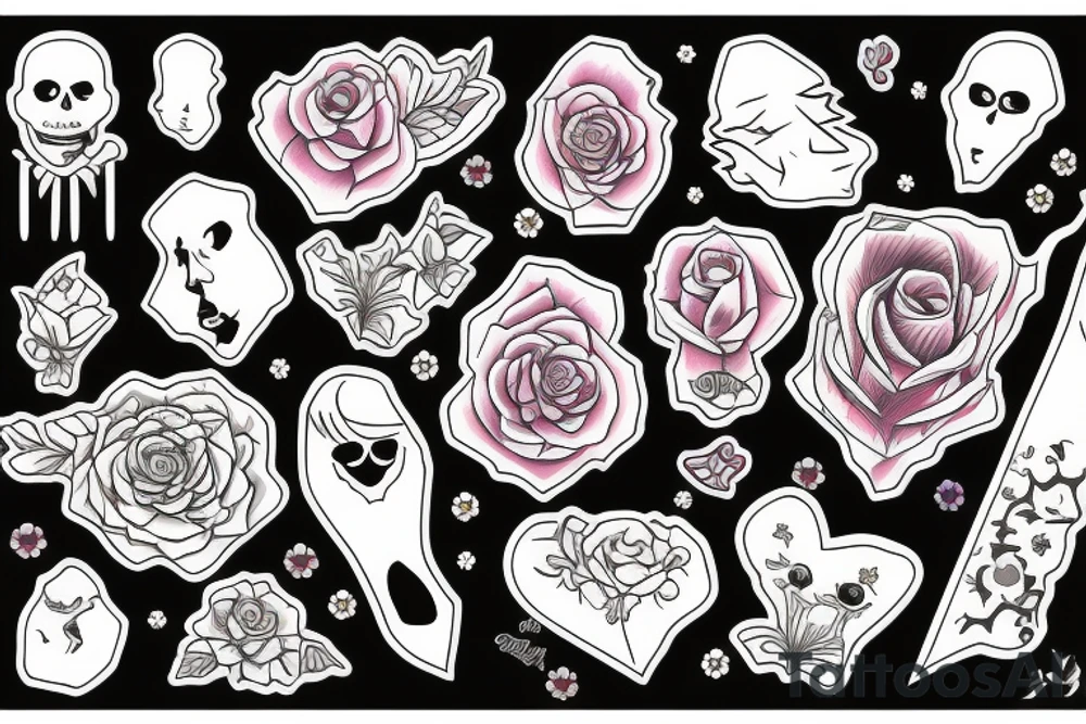 4 daughters tattoo idea