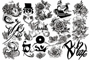 The word Aleana tattoo idea