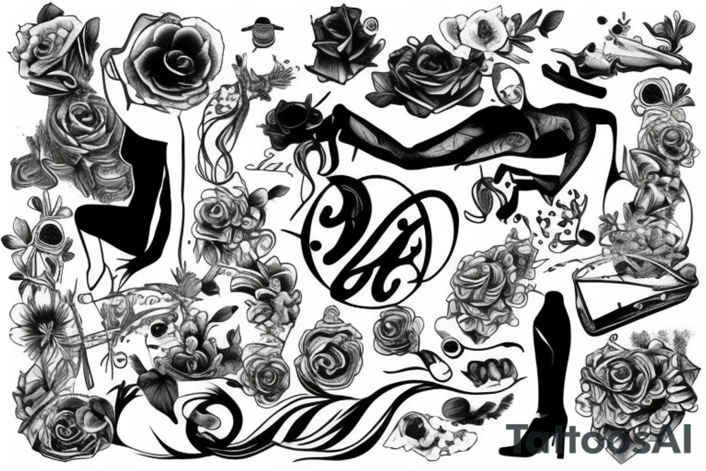 The word "Aleana" tattoo idea