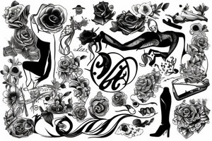 The word "Aleana" tattoo idea