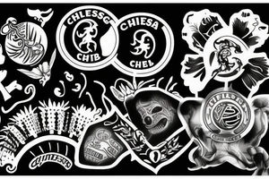 chelsea football club tattoo idea