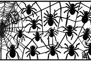 spider tattoo idea