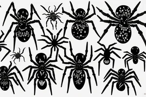 spider tattoo idea