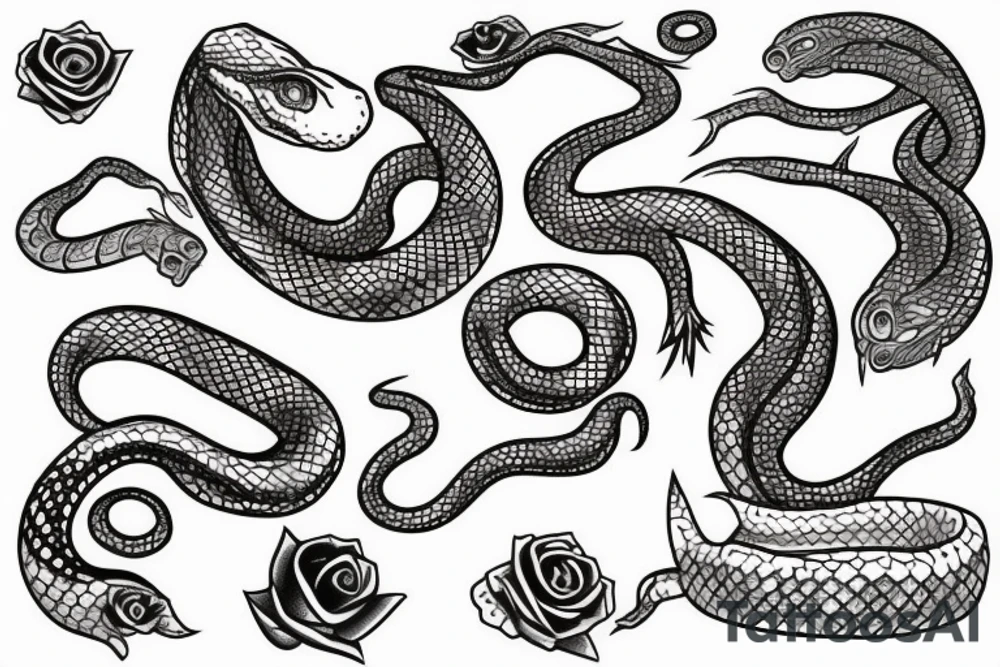 Snake tattoo idea