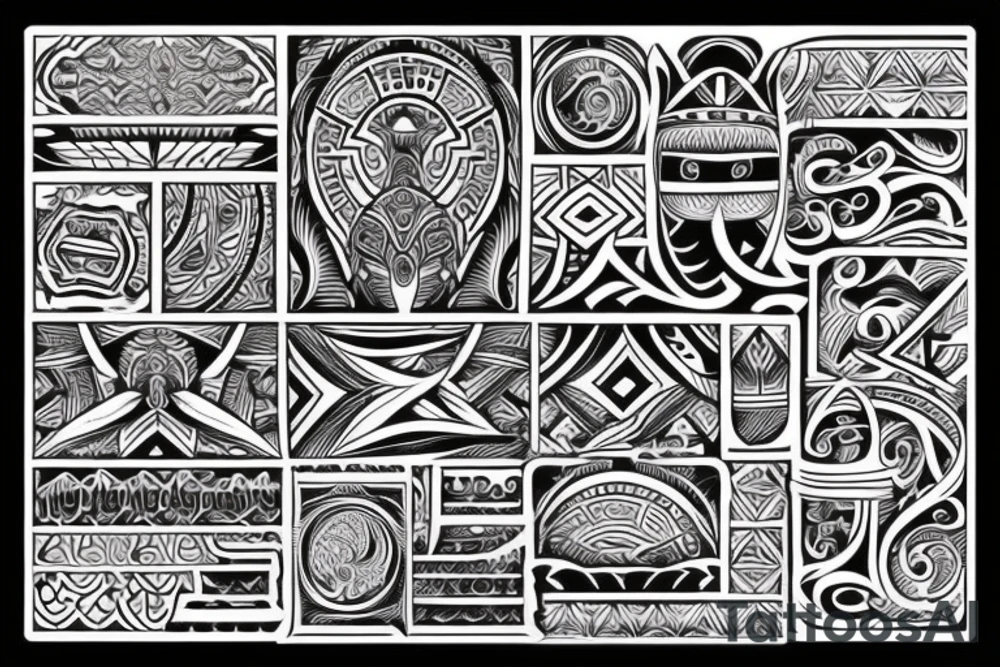 tribal tattoo tattoo idea