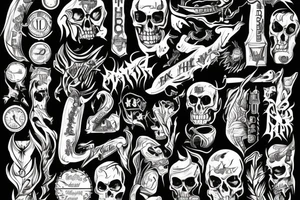 The devil can scrap, but the Good Lord won tattoo idea