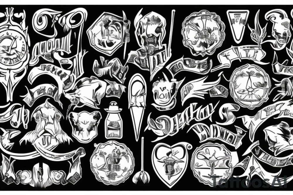 The devil can scrap, but the Good Lord won tattoo idea