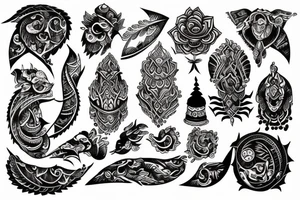 Devi and indian tattoo idea