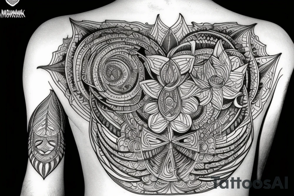 Mookambika with navakshari tattoo idea