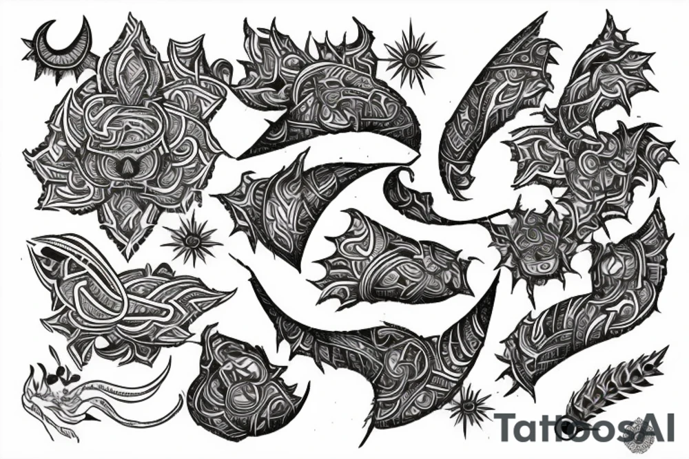 navakshari mathra tattoo idea