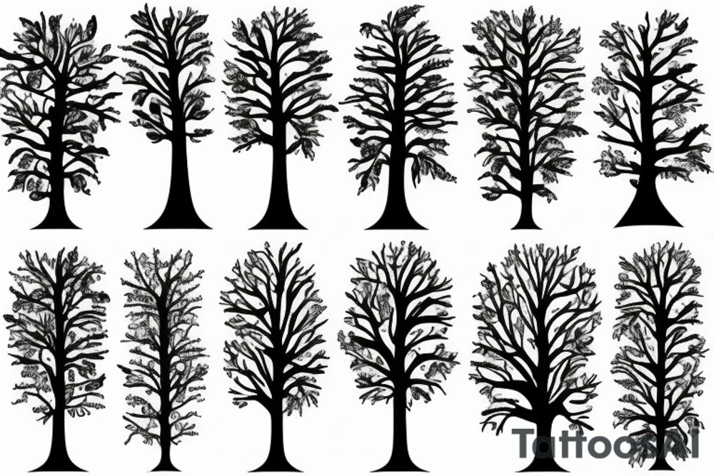 Tree tattoo idea
