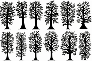 Tree tattoo idea
