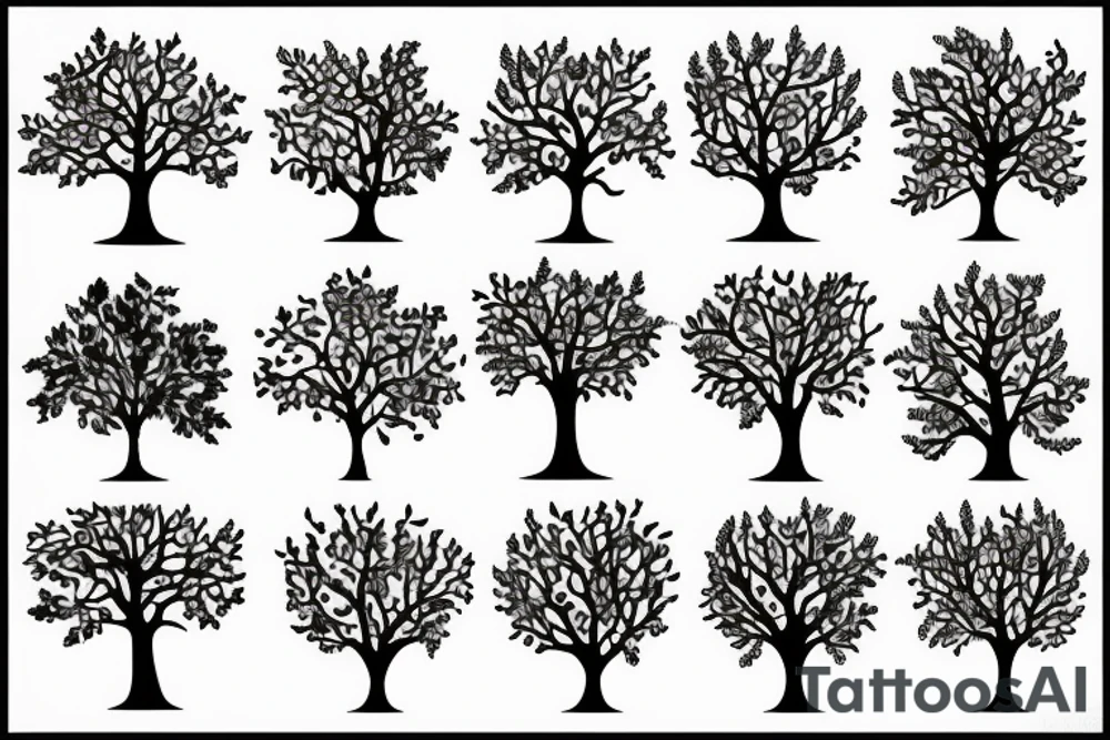 Tree tattoo idea