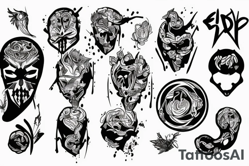 Tattoo for group of Male Friends called ED 
Minimalistic tattoo idea