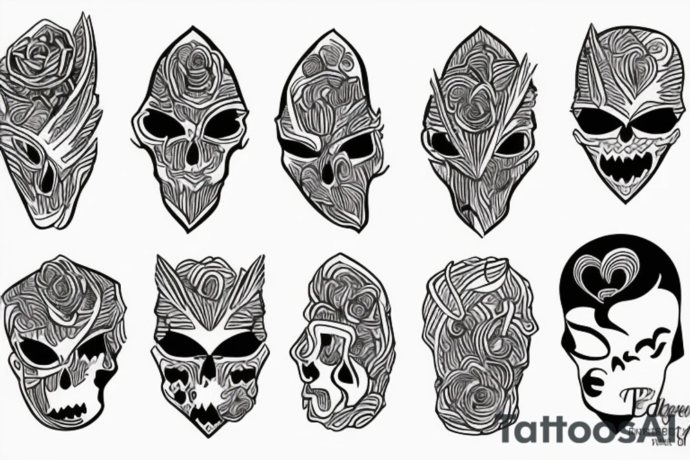 Tattoo minimalistic for group of Male Friends called ED tattoo idea