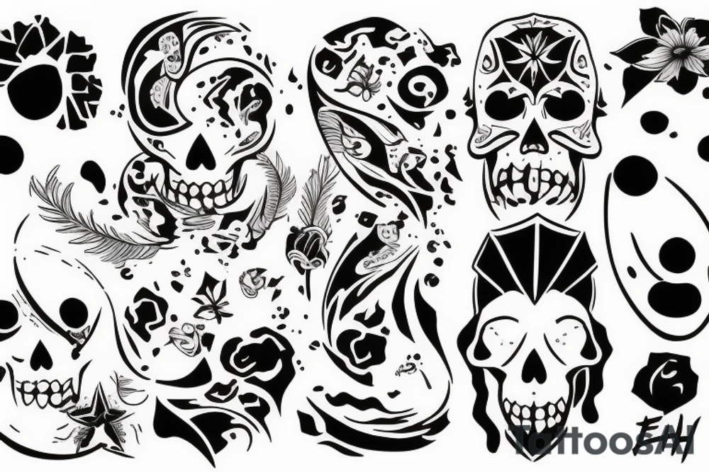 Tattoo minimalistic for group of Male Friends called ED tattoo idea
