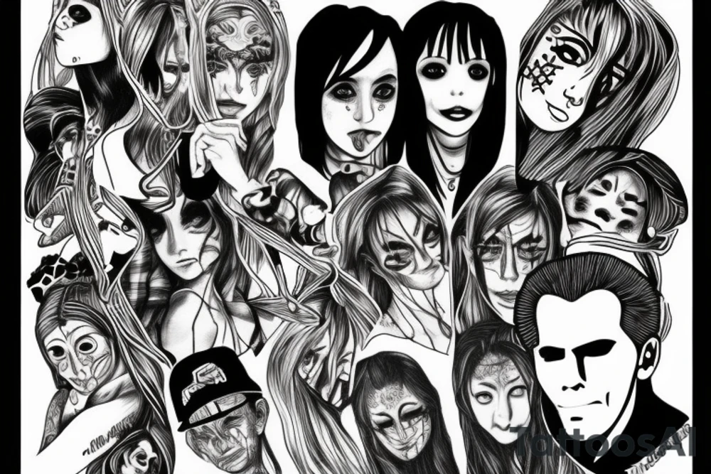 shawn michaels cross eyed tattoo idea