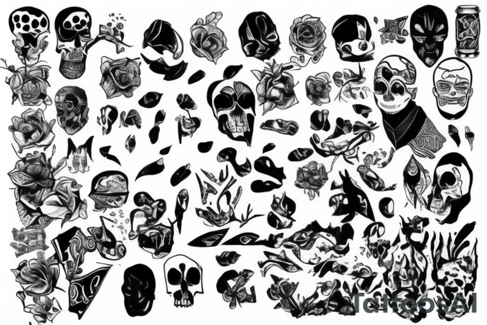 57 by hands tattoo idea