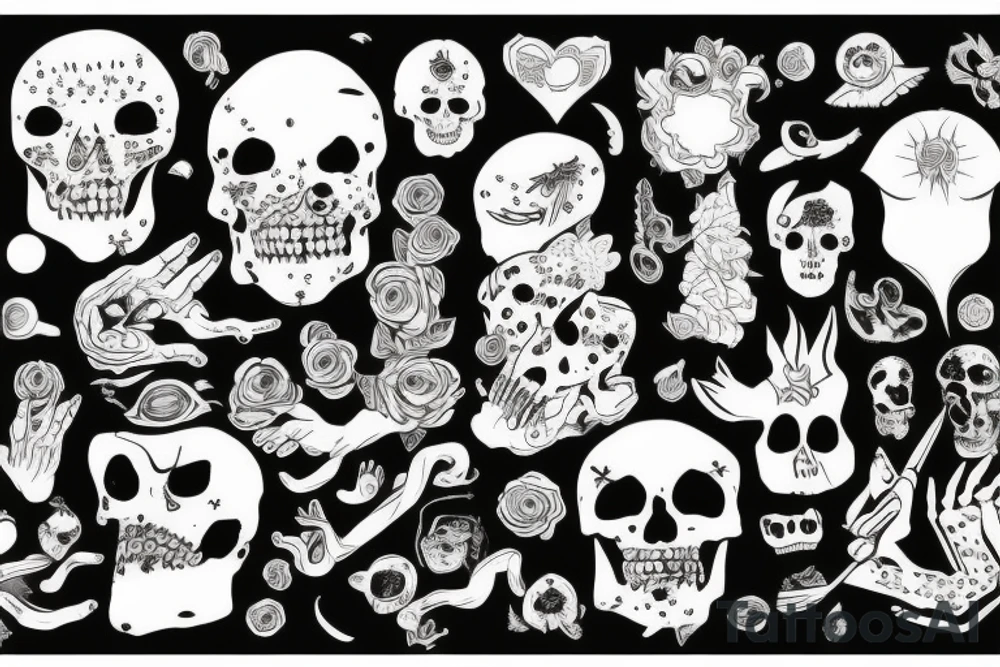 57 by hands tattoo idea