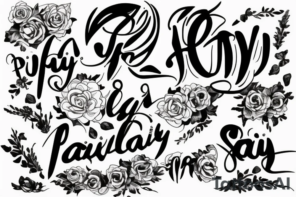 Joy, Pain, Sky tattoo idea