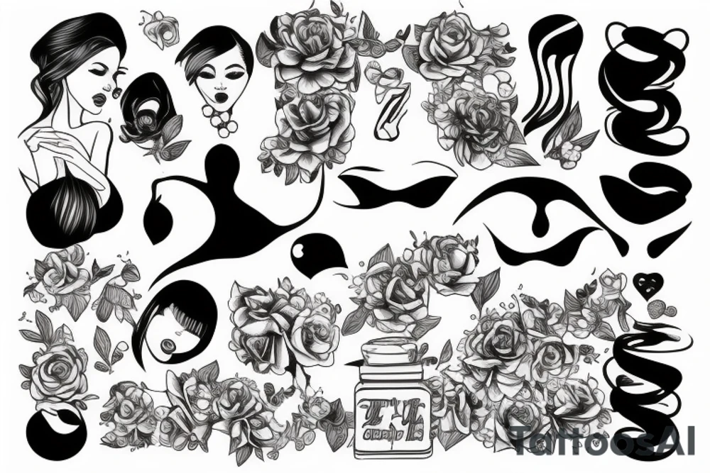 Thick girl tattoo idea