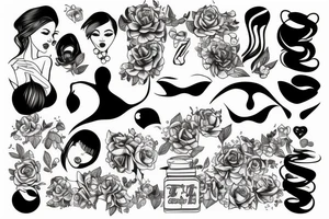 Thick girl tattoo idea