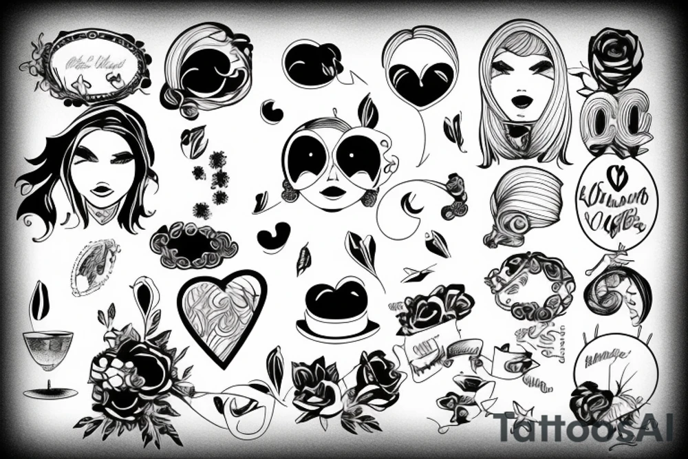 Thick girl tattoo idea