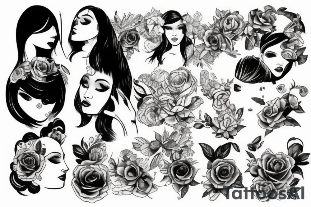 Thick girl tattoo idea