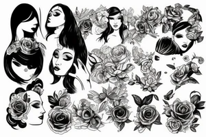 Thick girl tattoo idea