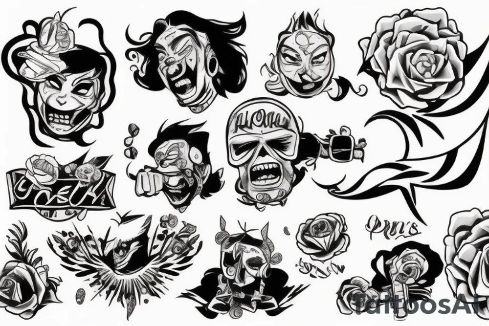 Деньги и пот tattoo idea