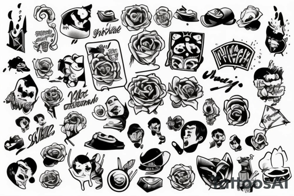 Деньги и пот tattoo idea