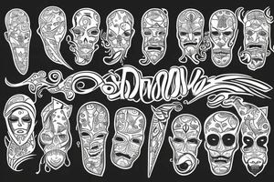 A simbol that shows a free man tattoo idea