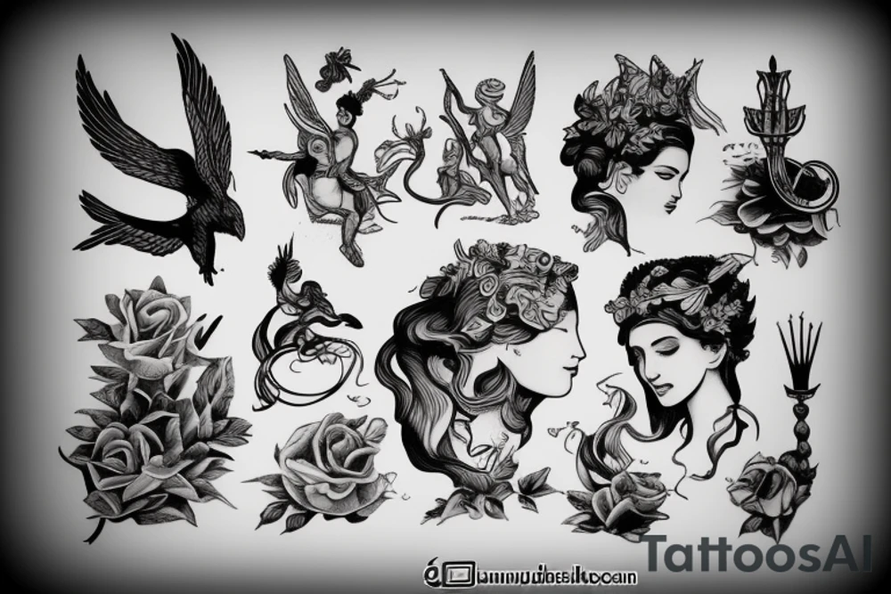 greek mythology tattoo idea