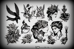 greek mythology tattoo idea