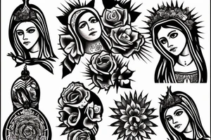 virgen guadalupe tattoo idea