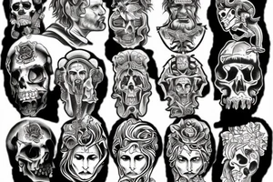 san judas tattoo idea