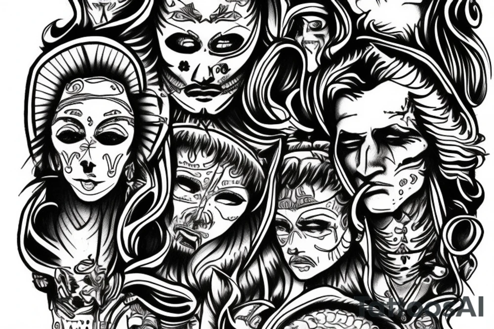san judas tattoo idea