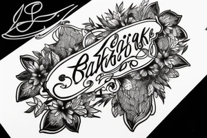 write ek batku tattoo idea