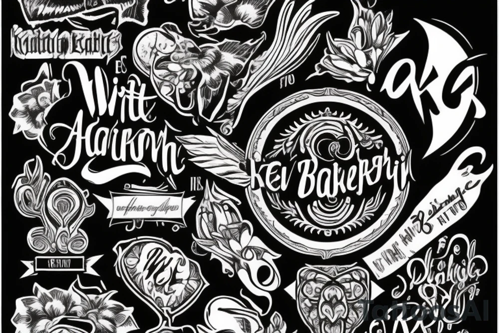 write ek batku tattoo idea