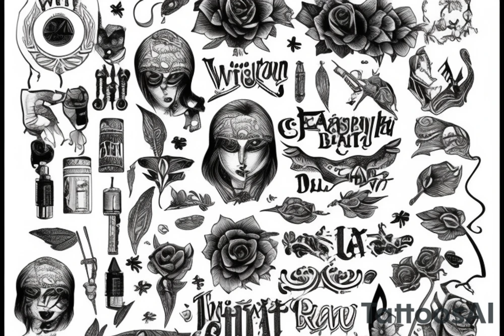 write ek batku tattoo idea