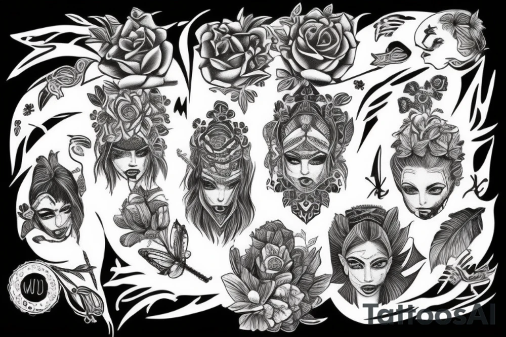 write ek batku tattoo idea