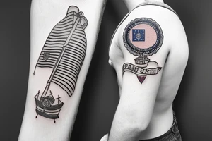 british hampshire flag tattoo tattoo idea