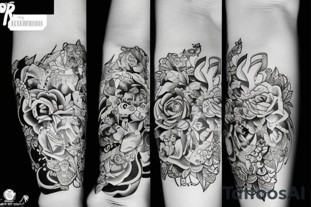 современный войн tattoo idea