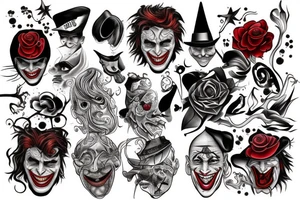 joker tattoo idea
