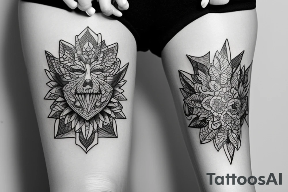 современный войн tattoo idea