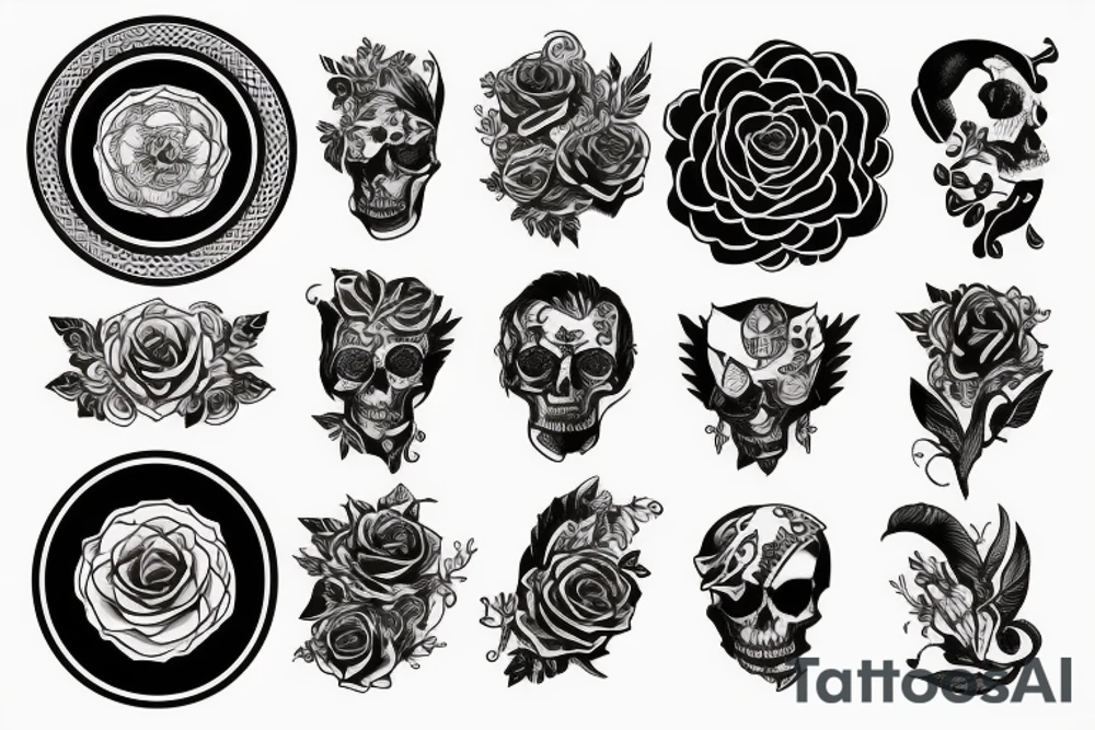 Дракон tattoo idea