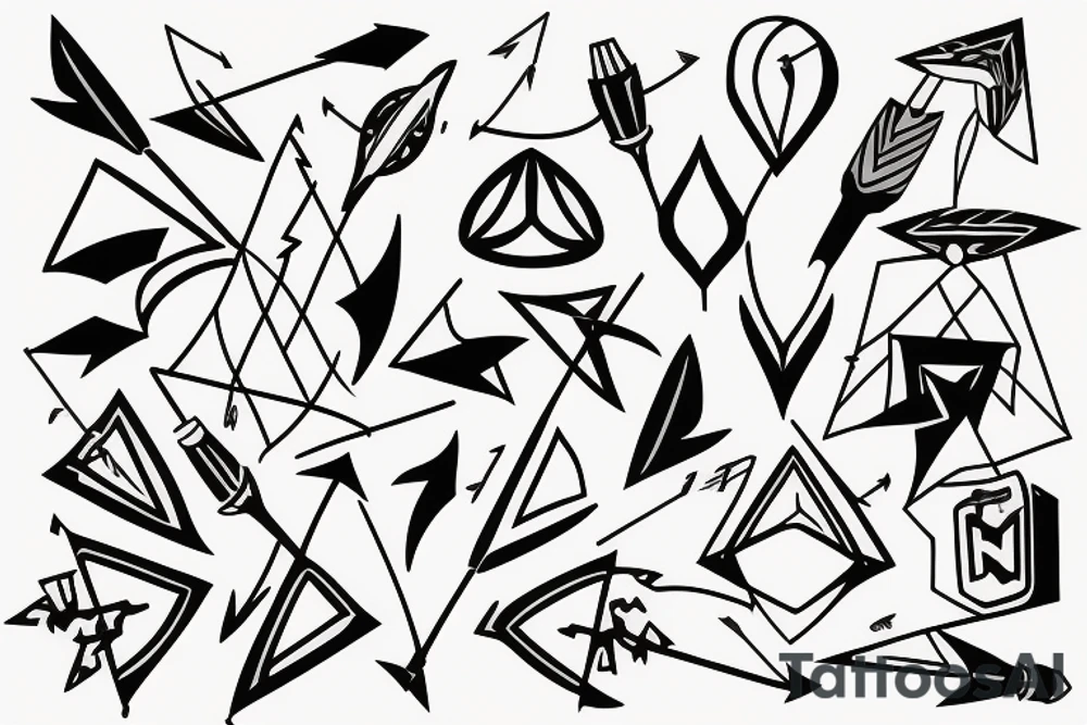 Arrow tattoo idea
