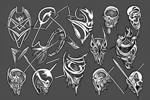 Arrow tattoo idea