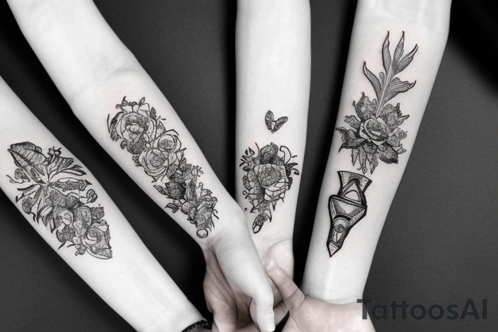 Дракон tattoo idea